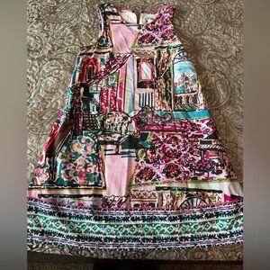 Anthropologie Multicolor Graphic Women’s Dress